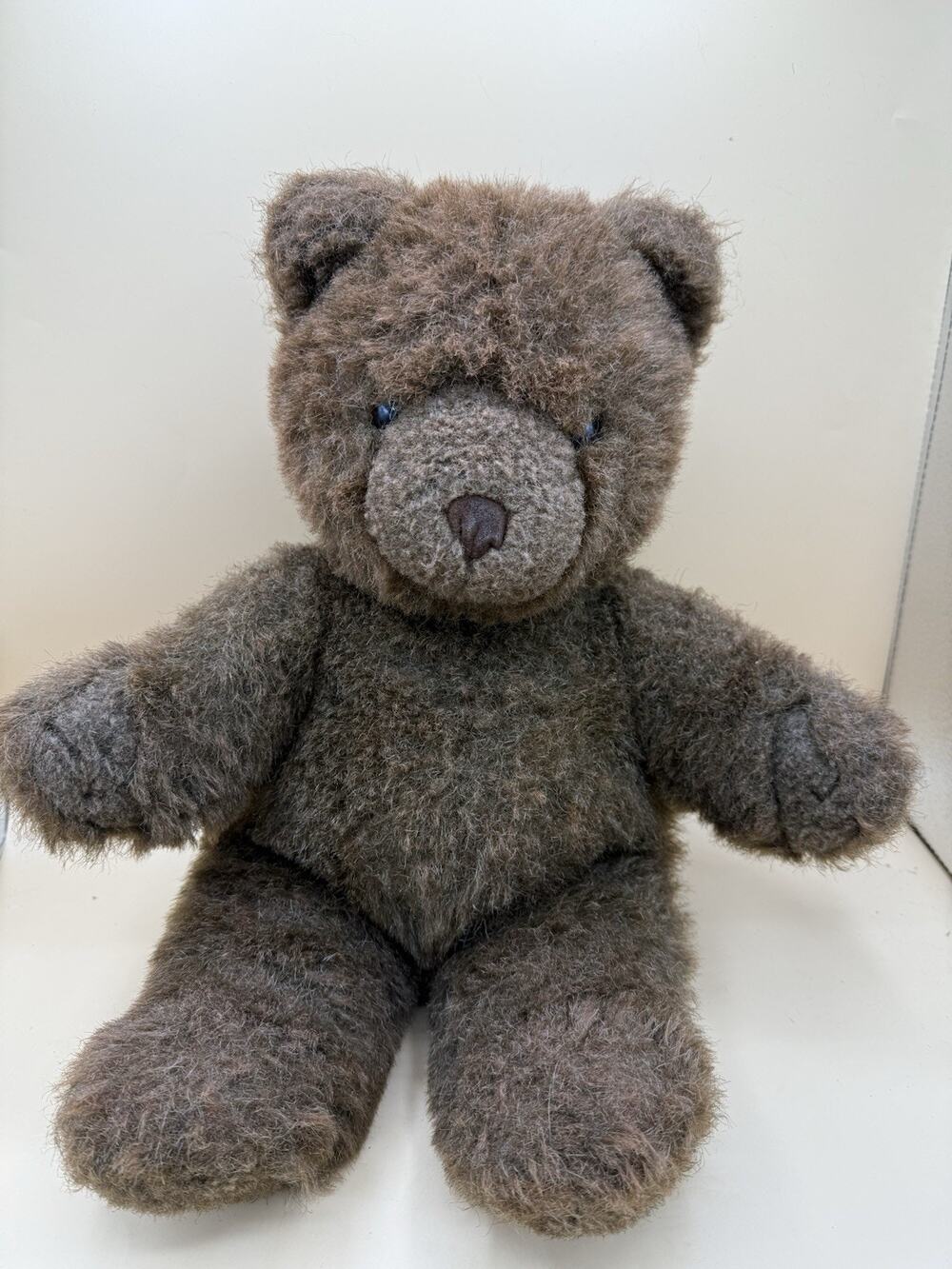 Gund Collector’s Classic Brown Teddy Bear Plush 13” Stuffed Animal Korea 1983